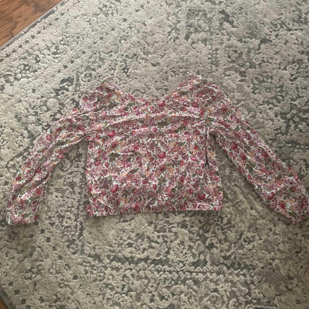 Loft Long Sleeve Floral Top